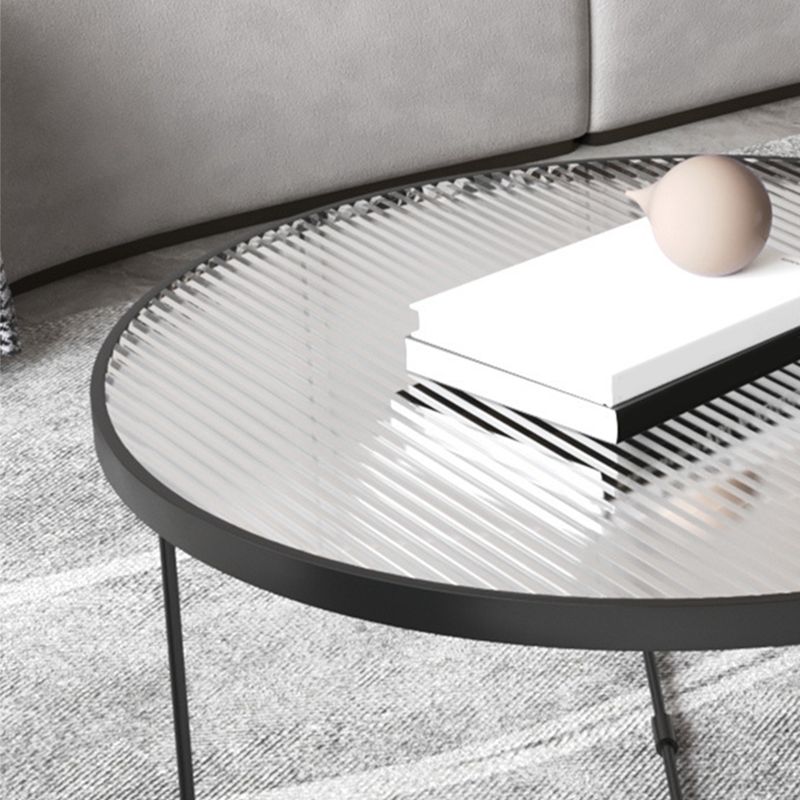 Contemporary Cross Legs Glass Round Metal Nesting Coffee Table Set Clearhalo 'Coffee & Accent Tables' 'Coffee Tables' 'coffee_tables' 'furn' 'furn_coffee_tables' 'Furniture' 'Living Room Furniture' 1200x1200_e90450fb-3b27-482f-8a12-af38d6df2d5f