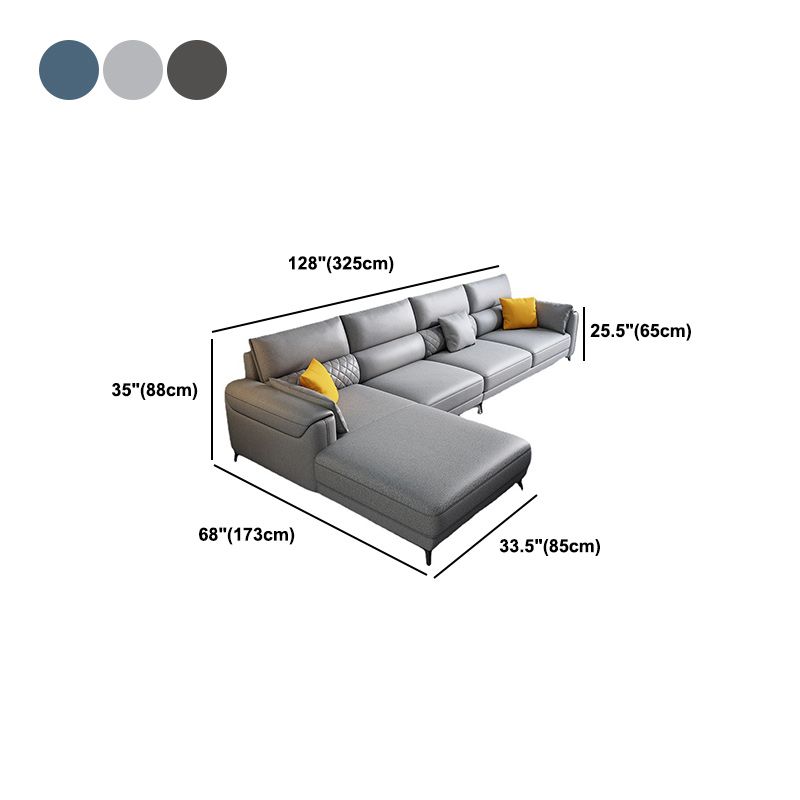 Faux sectionnel en section moderne résistant à 4 places sectionnelle