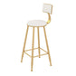 Glam Style 1/2/3 Pieces Bar Table Set Rectangle Bar Table with High Stools for Home Clearhalo 'Bar Furniture' 'furn' 'furn_home_bar_bar_sets' 'Furniture' 'Home Bars & Bar Sets' 'home_bar_bar_sets' 'Kitchen & Dining Furniture' 1200x1200_e9074b35-610e-4cdb-910b-056a5f129d05