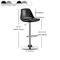 Contemporary Swivel Adjustable Height Bar-stool Indoor Bar Stool with Low Back Clearhalo 'Bar Furniture' 'Bar Stools' 'bar_stools' 'furn' 'furn_bar_stools' 'furniture_bar_stools' 'Kitchen & Dining Furniture' 'kitchen&dining_furn' 'kitchen' 'kitchen_furn' Furniture' 1200x1200_e90da8e4-5529-425f-889c-654e86ba043e