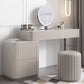 Contemporary 30.7" Height Stone Top Table Makeup Vanity with Drawers
