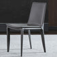 Modern Leather Armless Dining Chair Metal Dining Chairs for Restaurant Use Clearhalo ' kitchen&dining_furn' 'Dining Chairs' 'Dining Tables & Seating' 'dining_chair' 'furn' 'furn_dining_chair' 'Furniture' 'furniture_dining_chair' 'Kitchen & Dining Furniture' 'kitchen' 1200x1200_e91d30e0-aaf4-48f4-924f-197d78f39559
