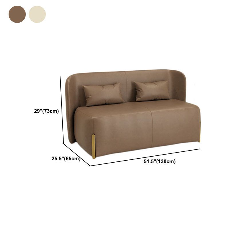 Couchette de dos de dos sans bras sans arme pour le salon