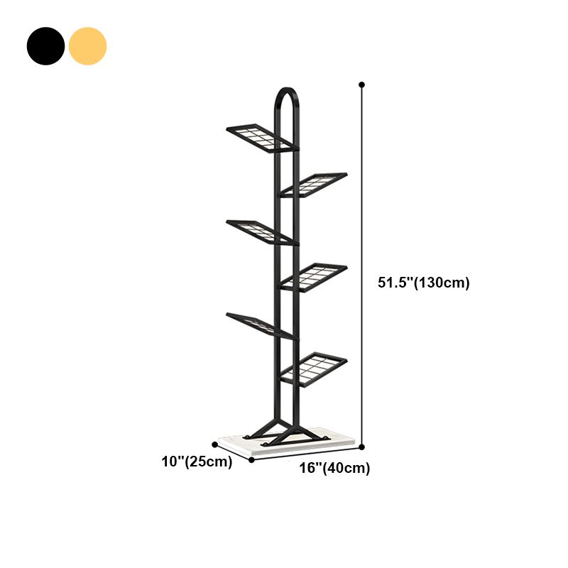 Modern Style Metal Bookshelf Etagere Shelf Bookcase for Home Clearhalo 'Bookcases' 'furn' 'furn_bookcases' 'Furniture' 'furniture_bookcases' 'kitchen' 'kitchen_bookcases' 'Living Room Furniture' 'Office Furniture' 1200x1200_e91fb6da-36e9-4c0c-bd47-f35df33a7549