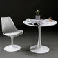Metal Contemporary Round Dining Table Wood Top Table with Tulip Clearhalo ' dining_table' 'Dining Tables & Seating' 'Dining Tables' 'furn' 'furn_dining_table' 'Furniture' 'furniture_dining_table' 'Kitchen & Dining Furniture' 'kitchen&dining_furn' 'kitchen' 'kitchen_dining_table' 1200x1200_e91fe3bd-1e92-4427-b7f6-c2817d2ad4dd