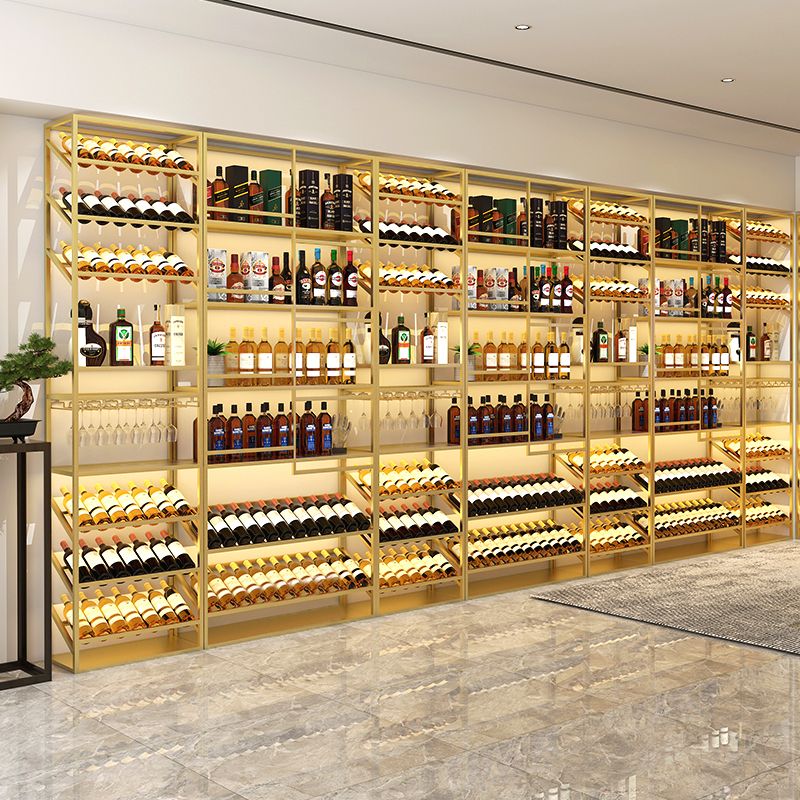 Kit per bottiglia da vino e portaintegne contemporanea con bottiglia con vetro