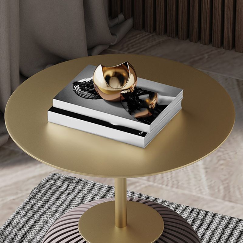 Pedestal End Table Modern Round Side End Table for Living Room Clearhalo 'Coffee & Accent Tables' 'End & Side Tables' 'end_side_tables' 'furn' 'furn_end_side_tables' 'Furniture' 'Living Room Furniture' 1200x1200_e9252753-0524-4806-ba8b-9b0cb7d4f1f6