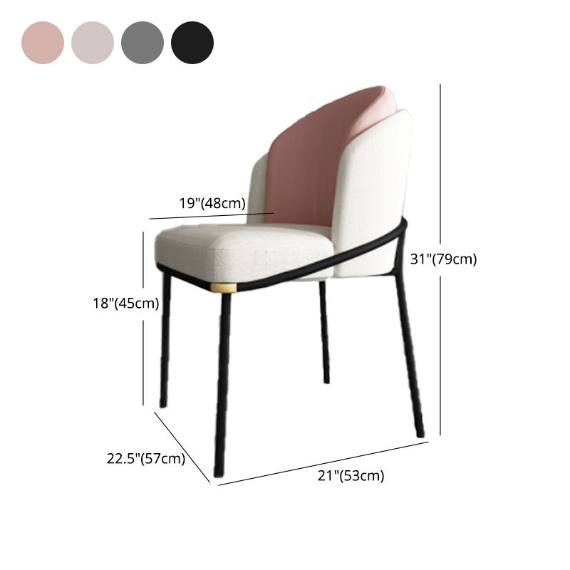 Upholstered Side Chair Modern Style Dining Chair for Dining Room Clearhalo 'Dining Chairs' 'Dining Tables & Seating' 'dining_chair' 'furn' 'furn_dining_chair' 'Furniture' 'furniture_dining_chair' 'Kitchen & Dining Furniture' 1200x1200_e925680b-50fd-48fb-a809-4a601208585a