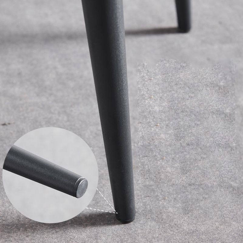 Contemporary Metal Dining Arm Chair Faux Leather Side Chair for Home Use (Set of 2) Clearhalo ' kitchen&dining_furn' 'Dining Chairs' 'Dining Tables & Seating' 'dining_chair' 'furn' 'furn_dining_chair' 'Furniture' 'furniture_dining_chair' 'Kitchen & Dining Furniture' 'kitchen' 1200x1200_e928efc5-9cf5-479e-8e92-a5e255da0d8e