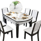 Mesa de comedor abatible Mesa de comedor contemporánea de 4 patas
