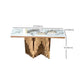 16 inch Wide Accent Table Rectangle Shape Console Table for Hall