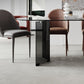 Glass Contemporary Free Form Dining Table Clear Glass Table for Dining Room Clearhalo ' dining_table' 'Dining Tables & Seating' 'Dining Tables' 'furn' 'furn_dining_table' 'Furniture' 'furniture_dining_table' 'Kitchen & Dining Furniture' 'kitchen&dining_furn' 'kitchen' 'kitchen_dining_table' 1200x1200_e92fe139-4bec-463f-ada0-575d78528953