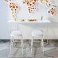 Contemporary Acrylic Bar Stools Low Back Living Room Counter Chair