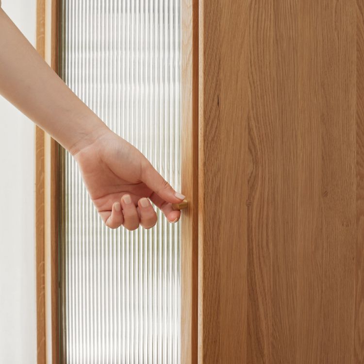 1 deur geen pijnlijk glas in paniek accentkast voor woonkamer