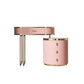 29.52 "Altura Top de pizarra rosa con tocador de maquillaje de cajones