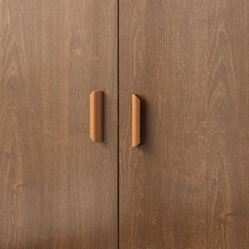 Contemporary Dining Hutch Faux Wood Buffet Cabinet with Doors Clearhalo 'Display & China Cabinets' 'display_china_cabinets' 'furn' 'furn_display_china_cabinets' 'Furniture' 'Kitchen & Dining Furniture' 1200x1200_e9367c09-3847-4cf7-a2fd-450a68b5e528