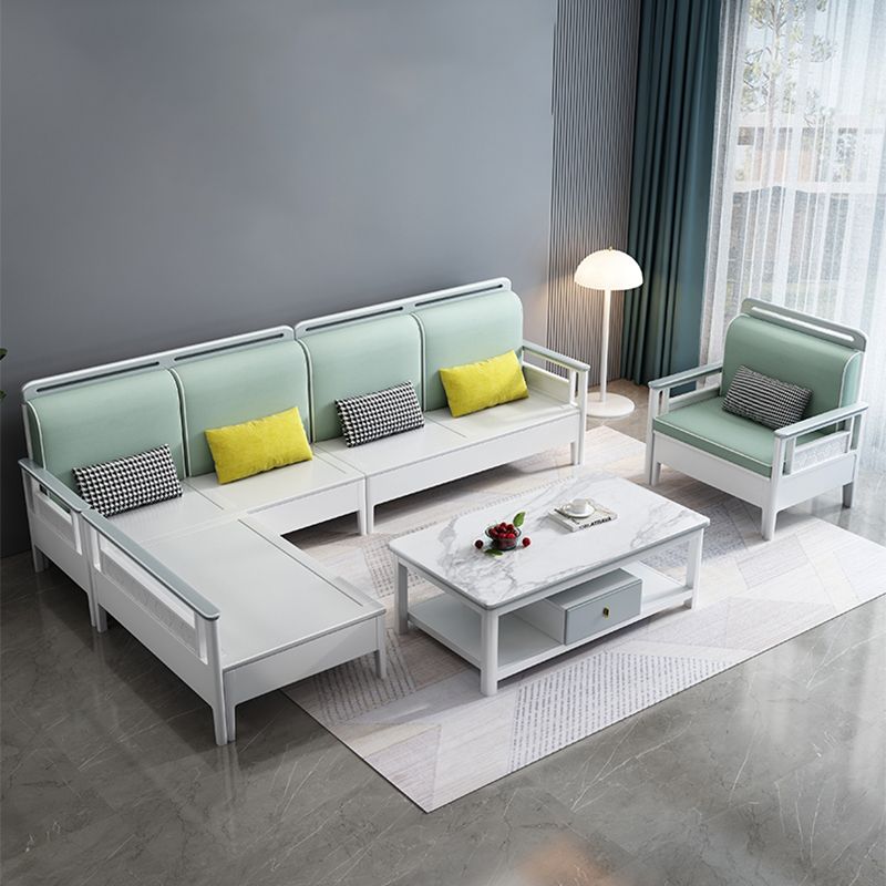 40 "H Contemporary Secal divano tessuto sezionale con cuscini bostol