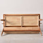 Modern Rubber Wood Office Desk Home Parsons Base Writing Desk