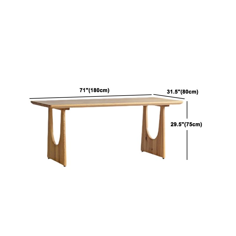 Industrial 1/2/4/5/6 Pieces Rectangle Dining Solid Wood Dining Room Table with Chairs Clearhalo 'Dining Room Sets' 'Dining Tables & Seating' 'dining_room_set' 'furn' 'furn_dining_room_set' 'Furniture' 'Kitchen & Dining Furniture' 1200x1200_e93d6e0f-3b1b-4ea5-bb87-1bf9d698e45b