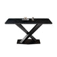 Industrial Sintered Stone Table for Restaurant Rectangle Kitchen Table with Black Pedestal Clearhalo 'Dining Tables & Seating' 'Dining Tables' 'dining_table' 'furn' 'furn_dining_table' 'Furniture' 'furniture_dining_table' 'Kitchen & Dining Furniture' 'kitchen' 'kitchen_dining_table' 1200x1200_e93e933a-471c-4801-a5b8-e4bd6b8dcc2c