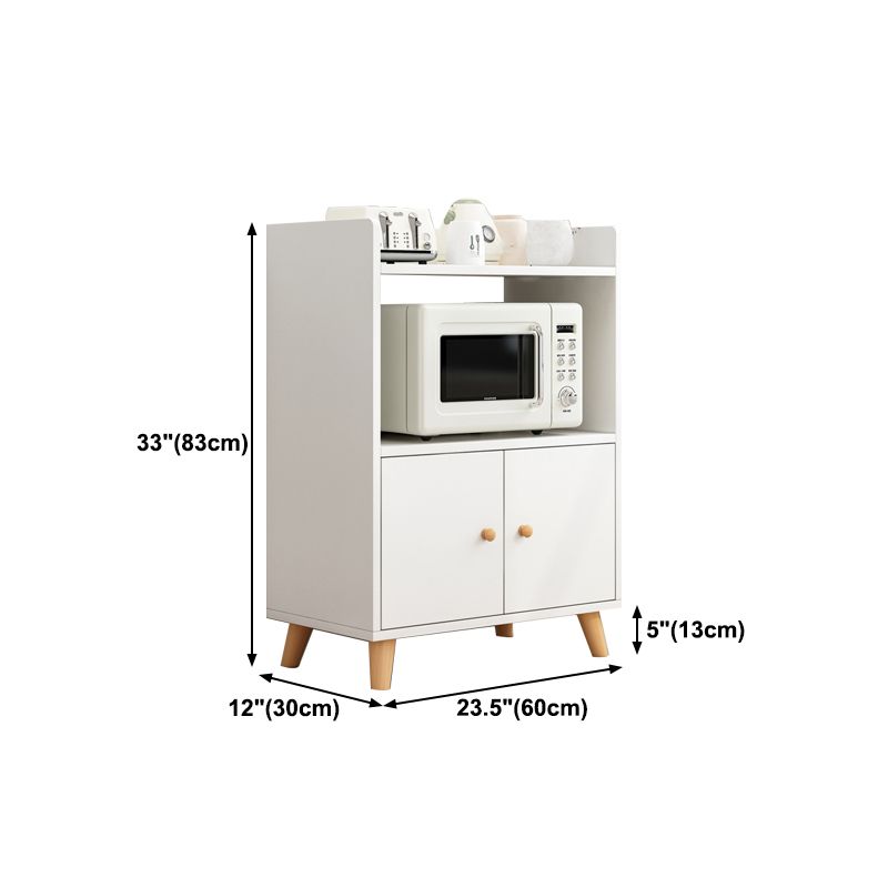 Scheda in legno ingegnerizzato in stile moderno con porta e cassetto