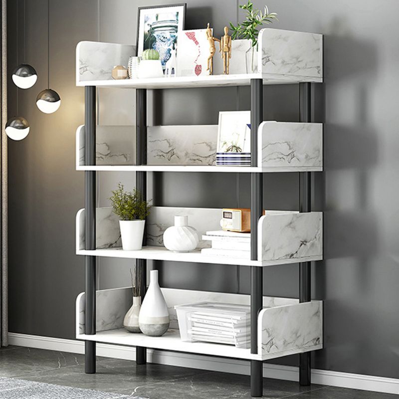 Engineered Wood Standard Bookshelf Open Back Bookcase with Shelves Clearhalo 'Bookcases' 'furn' 'furn_bookcases' 'Furniture' 'Office Furniture' 1200x1200_e945da19-f0fa-466c-8398-238491ccd39f