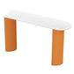 Industrial Free Form Bar Height Table Stone and Iron Bar Table with Double Pedestal Clearhalo 'Bar Furniture' 'Bar Tables' 'bar_tables' 'furn' 'furn_bar_tables' 'Furniture' 'Kitchen & Dining Furniture' 1200x1200_e94f0764-2d9a-451c-93ae-dc23e65287df