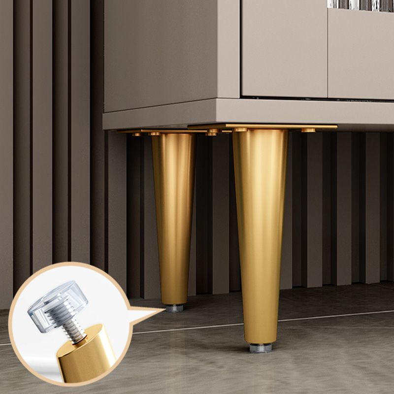 Modern Wood Accent Cabinet 15.74" Wide Storage Cabinet with 2 Doors Clearhalo 'Cabinets & Chests' 'cabinets_chests' 'furn' 'furn_cabinets_chests' 'Furniture' 'Living Room Furniture' 1200x1200_e94fe8c8-8601-482f-b7ec-12a019b08e7f