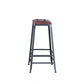 Industrial Armless Counter Stool Iron Cafe Bar Stool with Leather Cushion Clearhalo 'Bar Furniture' 'Bar Stools' 'bar_stools' 'furn' 'furn_bar_stools' 'Furniture' 'furniture_bar_stools' 'Kitchen & Dining Furniture' 1200x1200_e951728f-680b-446f-9b54-59e9e88ec5a8