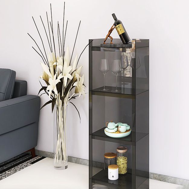 Acrylic Bookcase Scandinavian Style Closed Back Bookshelf for Office and Study Room Clearhalo 'Bookcases' 'furn' 'furn_bookcases' 'Furniture' 'furniture_bookcases' 'kitchen' 'kitchen_bookcases' 'Living Room Furniture' 'Office Furniture' 1200x1200_e9530ccf-ea1e-4e64-a606-be9f927addfd