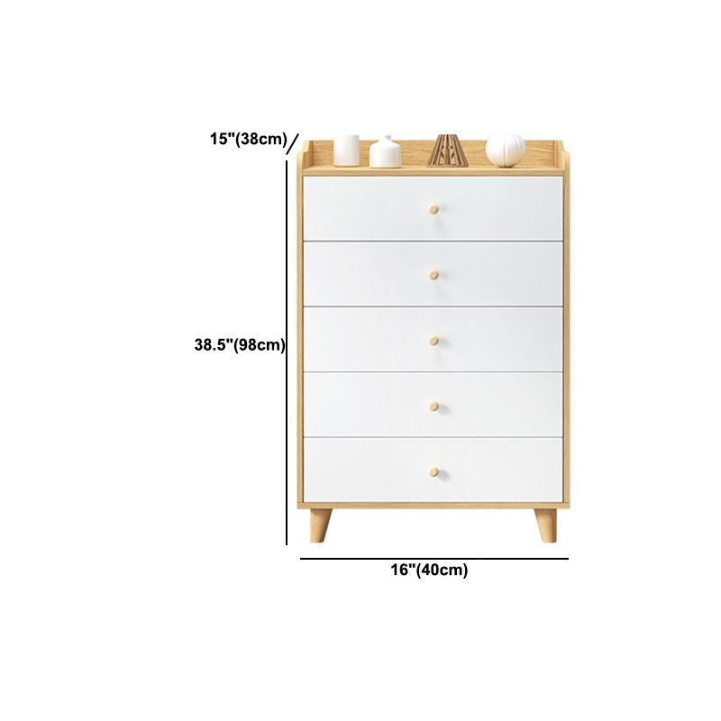 Modern Rectangle Accent Cabinet Wood Knobs Cabinet with Drawer Clearhalo 'Cabinets & Chests' 'cabinets_chests' 'furn' 'furn_cabinets_chests' 'Furniture' 'Living Room Furniture' 1200x1200_e9531e6d-a932-4bef-bbc4-2e97b77fd55e