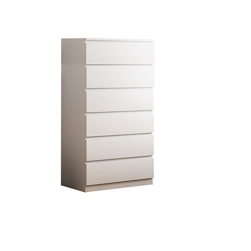 Modern White Wood Chest Bedroom Storage Chest with Mute Rail Clearhalo 'Bedroom Furniture' 'Dressers & Chests' 'dressers_chests' 'furn' 'furn_dressers_chests' 'Furniture' 1200x1200_e953882c-1902-4147-9c39-1e8546b17328