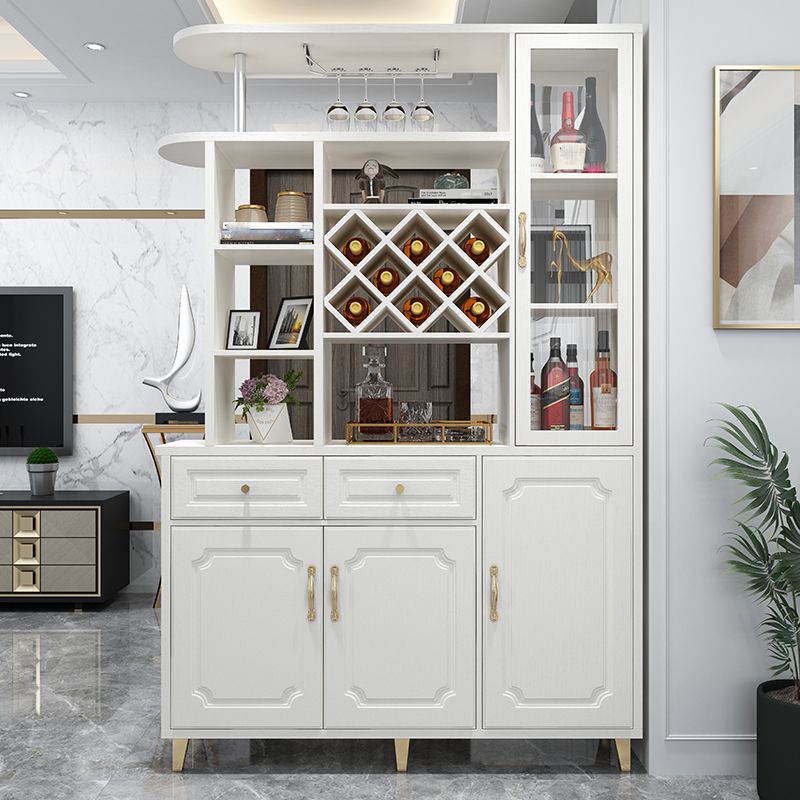 Modern 78.74" H Cabinet with Door Wooden Accent Cabinet with Drawer Clearhalo 'Cabinets & Chests' 'cabinets_chests' 'furn' 'furn_cabinets_chests' 'Furniture' 'Living Room Furniture' 1200x1200_e955f267-3aea-43db-85e8-b22dc26115fc