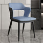 Contemporary Linen Dining Chair Open Back Dining Side Furniture in Matte Finish for Home Clearhalo 'Dining Chairs' 'Dining Tables & Seating' 'dining_chair' 'furn' 'furn_dining_chair' 'Furniture' 'Kitchen & Dining Furniture' 1200x1200_e9564d0c-393a-4dde-914e-0c8d053b9222
