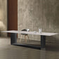 Metal Traditional Luxury Rectangular Table Sintered Stone Table for Kitchen Clearhalo ' dining_table' 'Dining Tables & Seating' 'Dining Tables' 'furn' 'furn_dining_table' 'Furniture' 'furniture_dining_table' 'Kitchen & Dining Furniture' 'kitchen&dining_furn' 'kitchen' 'kitchen_dining_table' 1200x1200_e9567707-3f41-4dd5-99c3-45b5cb4d3afa
