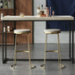 Modern White Wooden Bar Table Dining Table for Kitchen Living Room Clearhalo 'Bar Furniture' 'Bar Tables' 'bar_tables' 'furn' 'furn_bar_tables' 'Furniture' 'Kitchen & Dining Furniture' 1200x1200_e956b735-966e-40d8-adec-d06f37125f5f