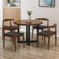 Round Solid Wood Top Dining Table Modern Sled Base Dining Table Clearhalo 'Dining Tables & Seating' 'Dining Tables' 'dining_table' 'furn' 'furn_dining_table' 'Furniture' 'Kitchen & Dining Furniture' 1200x1200_e957234e-54f2-4e62-968a-40e578f0b709