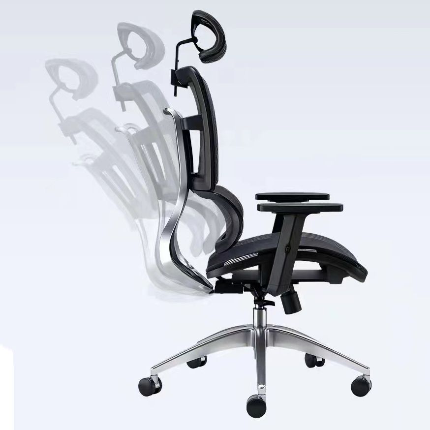 High Back Office Chair Contemporary Adjustable Seat Height Desk Chair Clearhalo 'furn' 'furn_office_chair' 'Furniture' 'Office Chairs' 'Office Furniture' 'office_chair' 1200x1200_e9597b73-6636-4940-b761-370bf0079de0