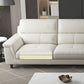 Modern Cream High Back Sofa and Chaise Pillow Top Arm Leather Sectional Clearhalo 'furn' 'furn_sectionals' 'Furniture' 'furniture_sectionals' 'kitchen' 'kitchen_sectionals' 'Living Room Furniture' 'Sectionals' 1200x1200_e95b1ff1-86cd-450b-9593-dc10c9f13799