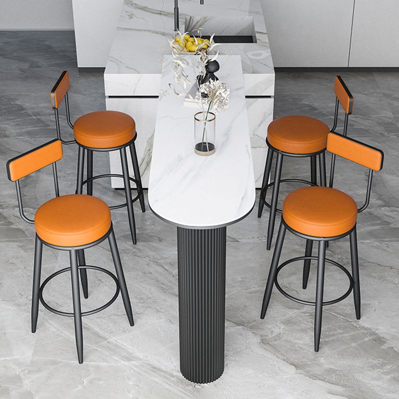 Bartisch aus gesintertem Stein, moderner Esstisch für Küche und Wohnzimmer
