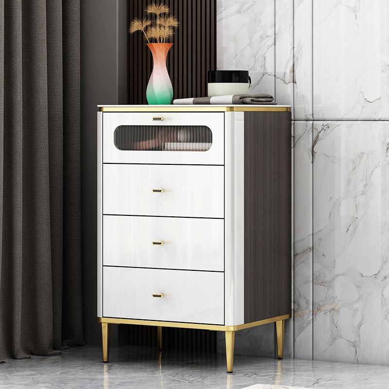 Eigentijdse opslagkist verticale opbergkast dressoir 15.7 "breed