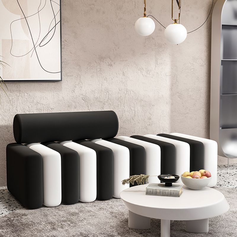 Velvet Contemporary Standard Sofa Armless Sofa for Living Room, Apartment Clearhalo 'furn' 'furn_sofas' 'Furniture' 'Living Room Furniture' 'Sofa' 'sofas' 1200x1200_e960f5ee-2860-459c-962a-ea07f0ce652c