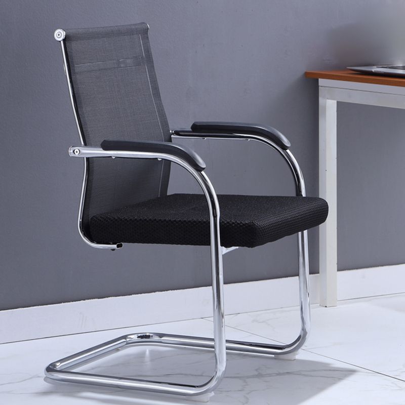 Middle/High Back Desk Stoel Sponge Mesh Cushion Bow Bureau stoel