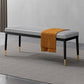 13.8 Inch Wide Modern Seating Bench Rectangle Bench with Legs Clearhalo 'Benches' 'Chairs & Seating' 'furn' 'furn_benches' 'Furniture' 'Living Room Furniture' 1200x1200_e9660055-79dc-457e-8e3e-898538aaabd3