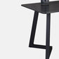 Black Office Desk Contemporary Style Writing Desk for Office and Home