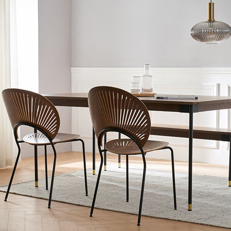 Industrial Style Wood Dining Side Chair Open Back Dining Side Chair Clearhalo 'Dining Chairs' 'Dining Tables & Seating' 'dining_chair' 'furn' 'furn_dining_chair' 'Furniture' 'furniture_dining_chair' 'Kitchen & Dining Furniture' 1200x1200_e96b857a-55d6-483a-abf8-406e1e6abf70
