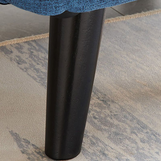 Mid-century Linen Blend Accent Armchair Arms Included Arm Chair Clearhalo 'Accent Chairs' 'accent_chairs' 'Chairs & Seating' 'furn' 'furn_accent_chairs' 'Furniture' 'Living Room Furniture' 1200x1200_e96f7873-f142-4724-a68f-b10b8135e503