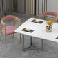 Glam Style Sintered Stone Dining Set 1/3 Pieces Dining Set for Dining Areas Clearhalo 'Dining Room Sets' 'Dining Tables & Seating' 'dining_room_set' 'furn' 'furn_dining_room_set' 'Furniture' 'furniture_dining_room_set' 'Kitchen & Dining Furniture' 1200x1200_e9763f4f-6ad4-4abe-8429-e904dff179b8