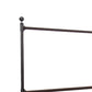 Industrial Coat Rack Free Standing with Rod Metal Hall Stand Hallway