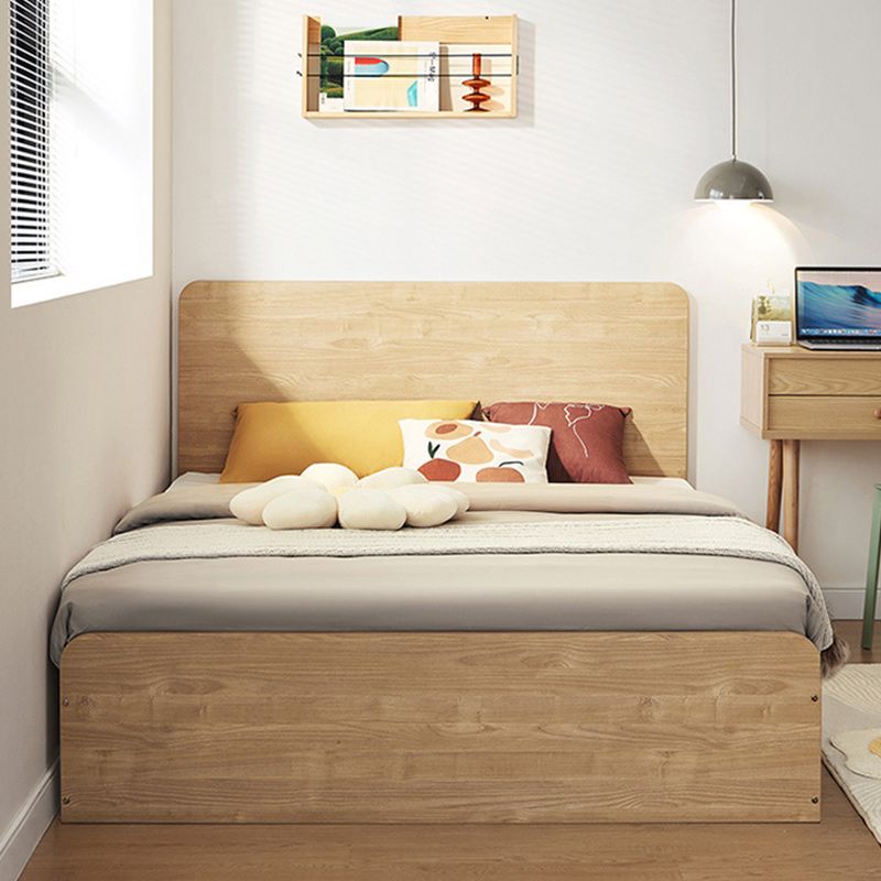 ノルディックナチュラルソリッドウッドベッド39.37 "H BookCaseには、ストレージ付きベッドフレームが含まれています